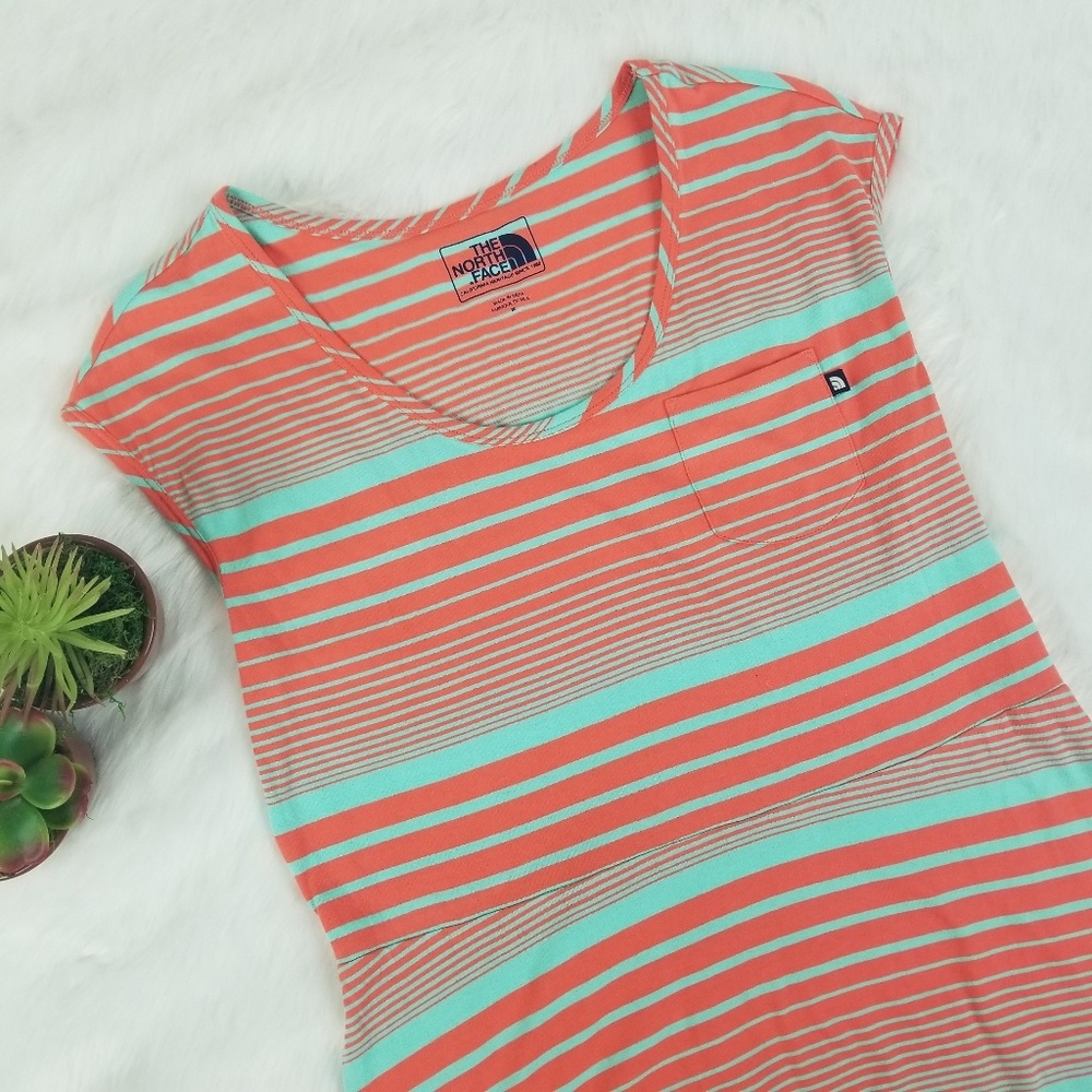 The North Face striped sundress size medium